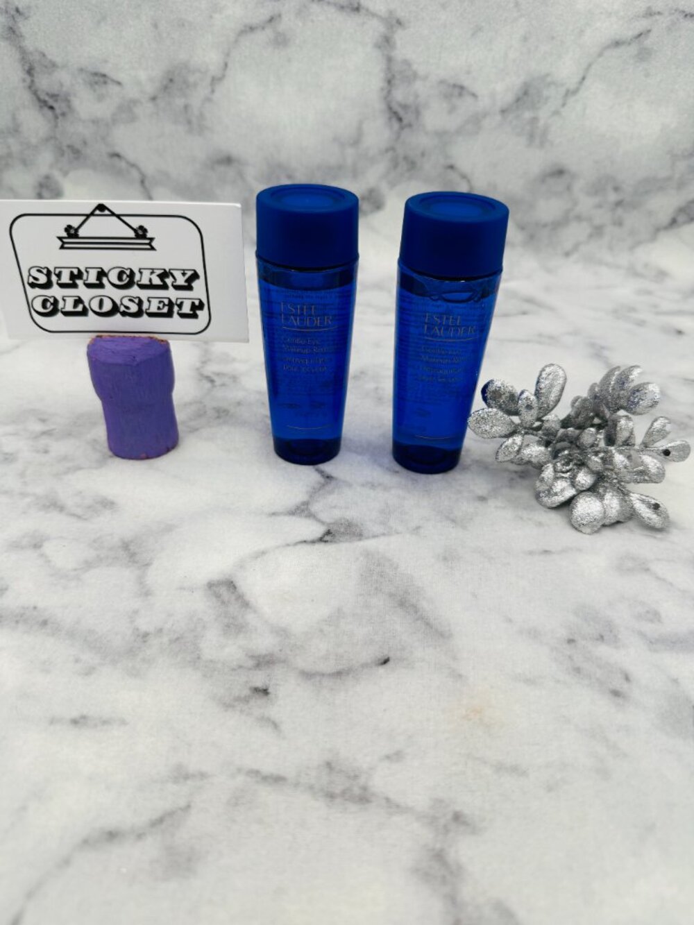 Estee Lauder Skincare Gift Set-Gentle Eye Makeup Remover,Travel,2 X 50ml-2pc-NEW